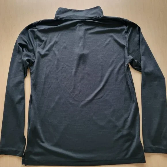 Nike Dri-Fit 1/4 Zip Shirt Men's Small Black - Picture 3 of 4